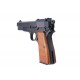 WE модель пистолета Browning HP Military GBB,металл